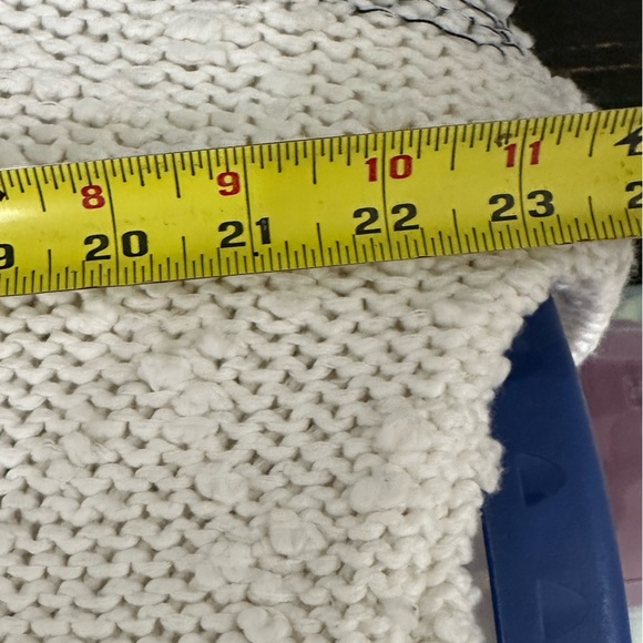 Anthropologie NWOT Akemi + Kin Black White Ombré Chunky Knit Cardigan - Picture 13 of 16